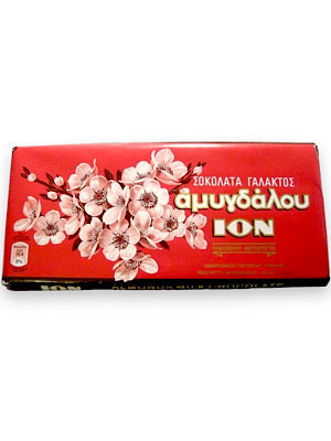Milk Chocolate with Almonds - Ion - 100g