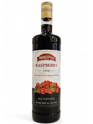 Raspberry Syrup - Marco Polo - 1L (33.8oz)