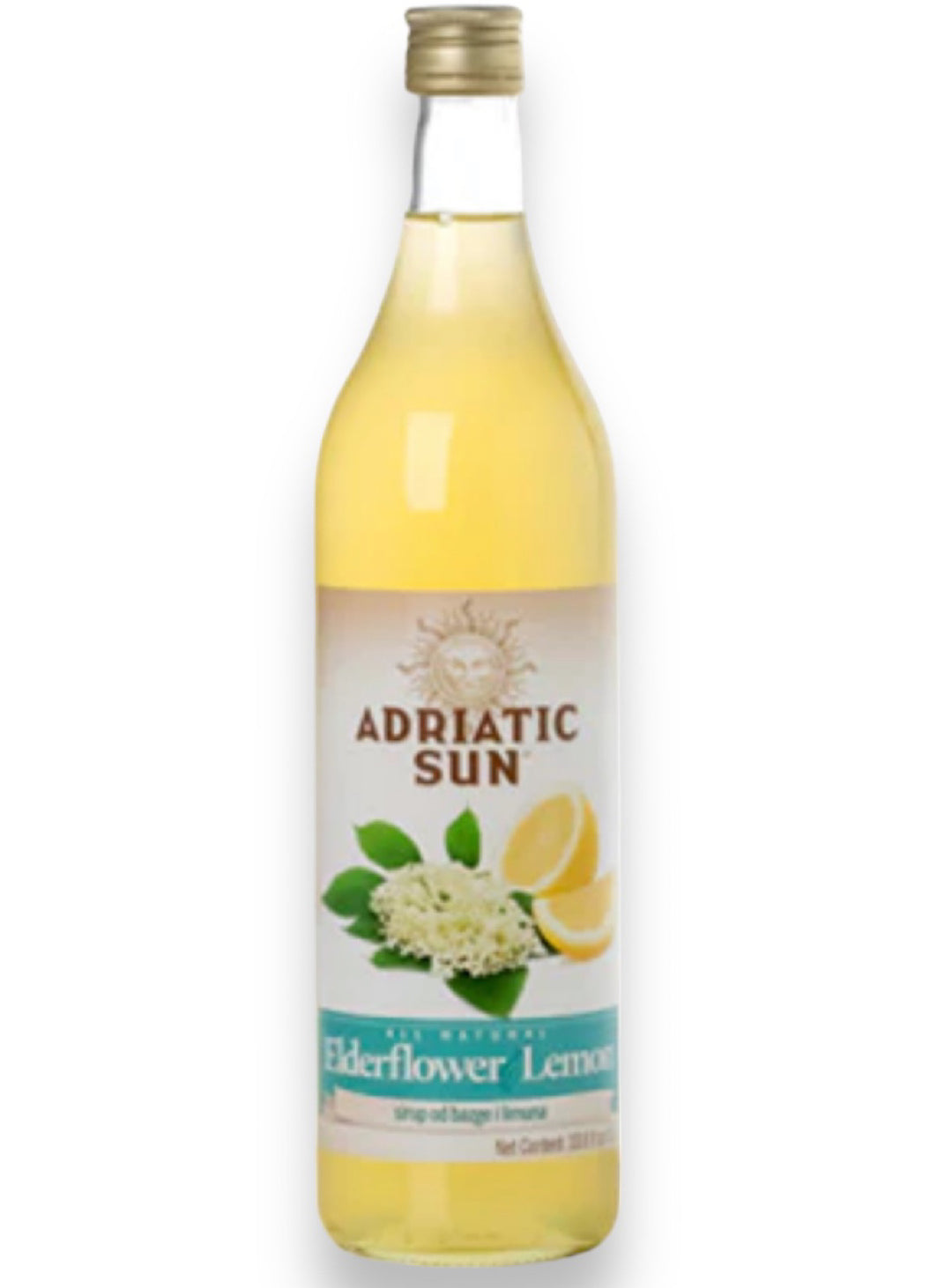 Elderflower Lemon Syrup - Adriatic Sun - 1 Liter