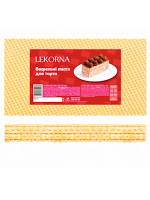 Wafers sheets Plain - Lekorna - 150g