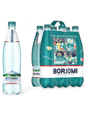 Borjomi Mineral Water - 12 Bottles case 330ml
