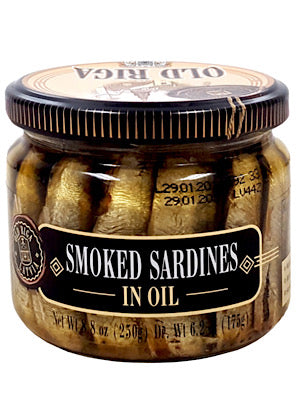 Smoked Sardines in Oil - Old Riga - 250g