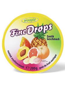 Exotic Fruit Candy Drops - Woogie - 175g