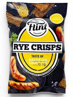 Bavarian Sausages flavored Rye Crisps - Flint - 70g