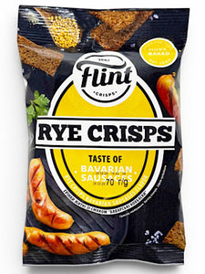 Bavarian Sausages flavored Rye Crisps - Flint - 70g