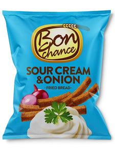 Sour cream and Onions Bread Crisps- Bon Chance - 150g