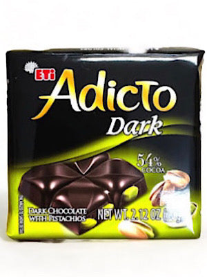 Dark Chocolate with Pistachio- Eti- 60g