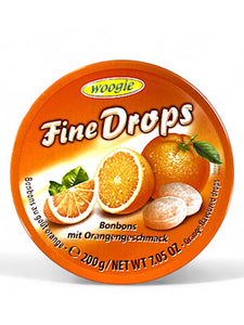 Orange Candy Drops - Woogie - 175g