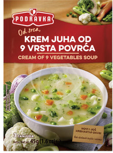 Cream of Vegetable Soup - Podravka - 45g
