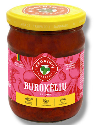 Red Beet Root Soup Burokeliu - Kedainiu - 480g
