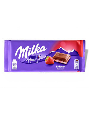 Strawberry Chocolate - Milka - 100g