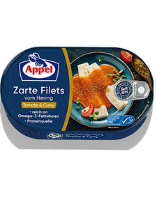 Herring Fillets in Tomato Curry - Appel - 200g