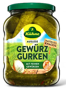 Gherkins Pickled - Kuhne - 670g