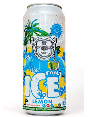 lemon Soft Drink - Ice Cool - 0.5 L