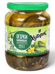 Pickled Cucumbers - Hutorok - 680g