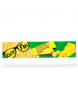 Cheese flavor Long Potato Chips - Kartofun - 50g