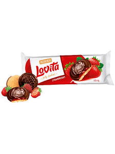 Strawberry Lovita Jelly Cookies - Roshen - 135g
