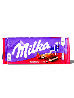 Raspberry Cream Chocolate - Milka - 100g