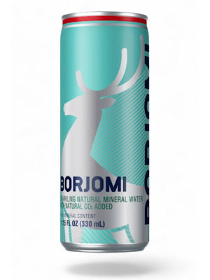 Carbonated Mineral Water - Borjomi - 330ml