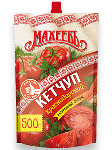 Ketchup Krasnodarskiy - Maheev - 500g