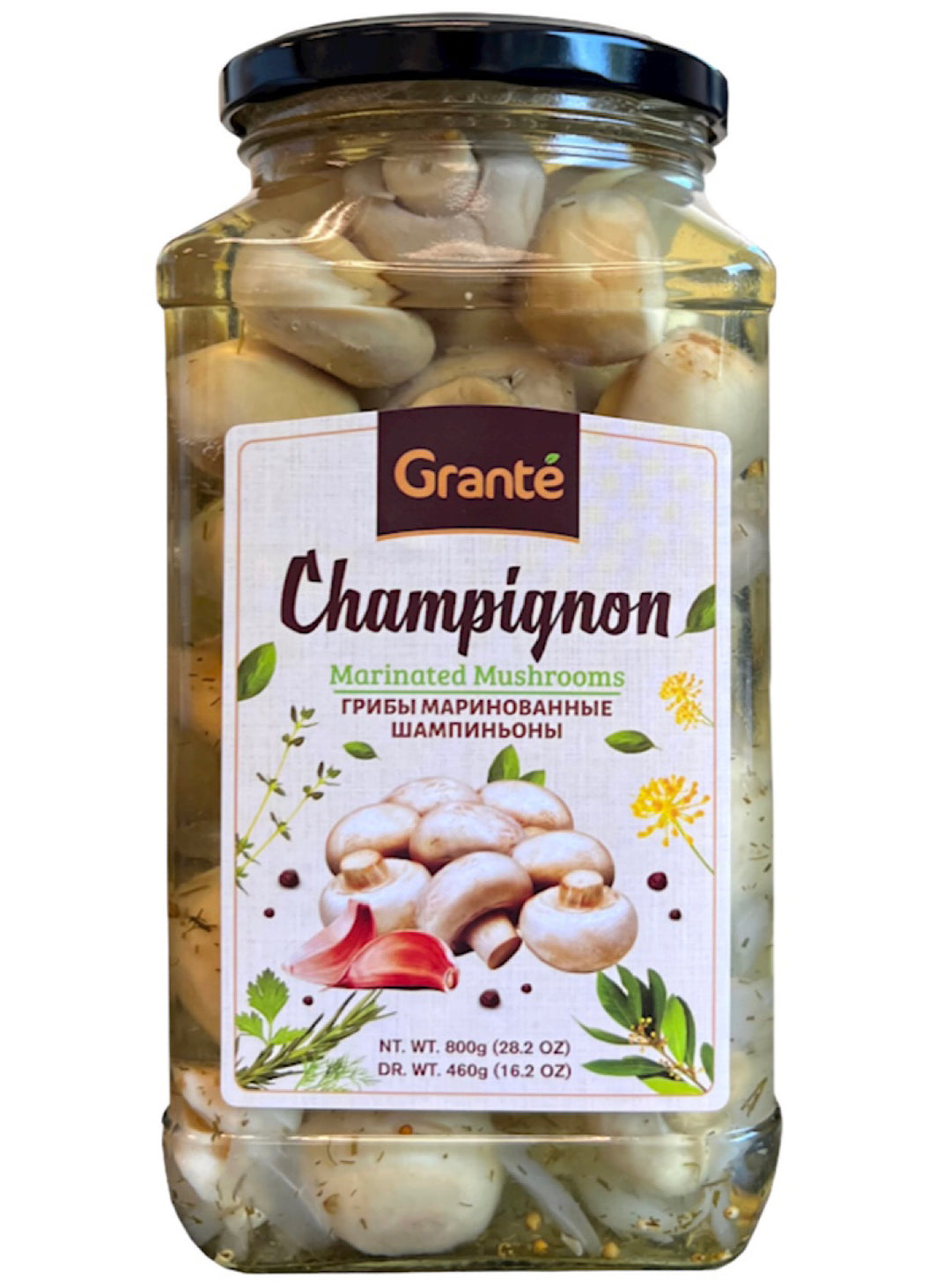 Mushrooms Marinated Champignon - Grante - 800g