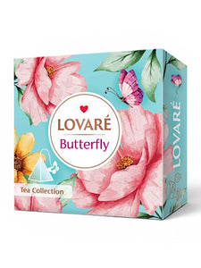 Butterfly Tea Gift Set - Lovare - 6 Varieties 45TB