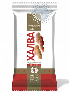 Sunflower and Peanut Halva - Zolotoy - 500g