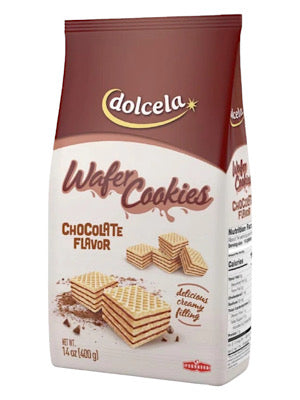 Chocolate Cookie Wafers - Dolcela - 400g