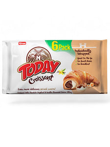 Chocolate vanilla cream croissant - Today - 6pk