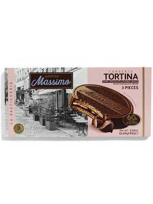 Dark Chocolate Wafer - Massino - 3pc 60g