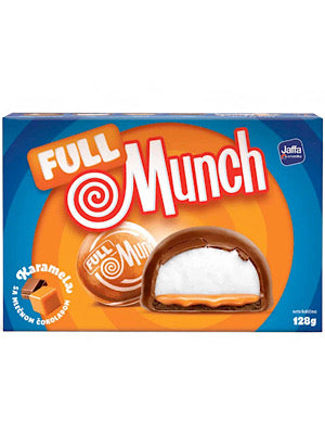 Munchmallow Carmel Cream Wafer Chocolate Cookie - Jaffa - 128g