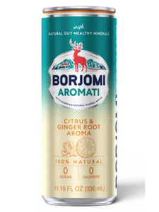 Citrus Ginger Mineral water - Borjomi - 330ml