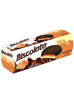 Orange Pia Cookies - Biscolata - 100g