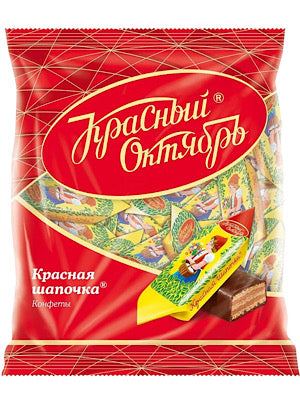 Krasnaya Shapochka Little Red Riding Hood Chocolate Wafer Candies - Krasnyi Oktyabr