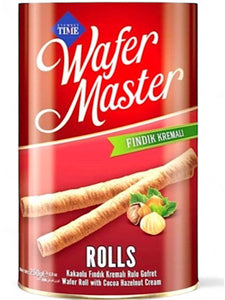 Hazelnut Wafers Rolls - Cizmeci - 250g