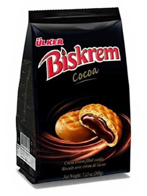 Biskrem Chocolate cream filled Biscuits - Ulker - 205g