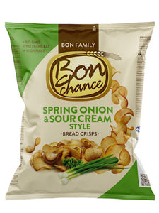 Spring Onions and Sour Cream Bread Crips - Bon Chance - 120g