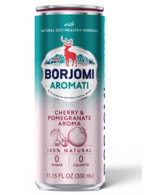 Cherry Pomegranate Mineral water - Borjomi - 330ml