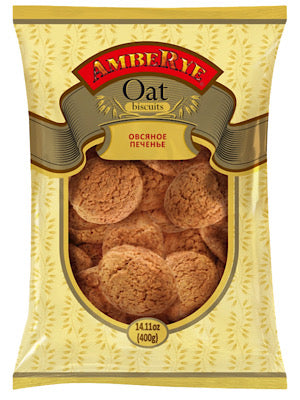 Oat Biscuits - Amber Rye - 400g