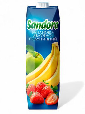 Banana Apple Strawberry Nectar - Sandora - 0.95L