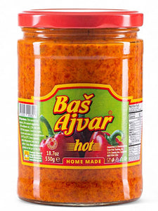 Hot Ajvar Spread - Baš Ajvar - 530g