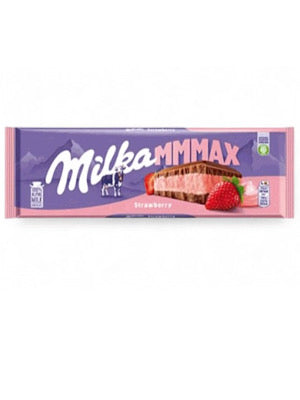 Strawberry Chocolate Bar - Milka - 300g