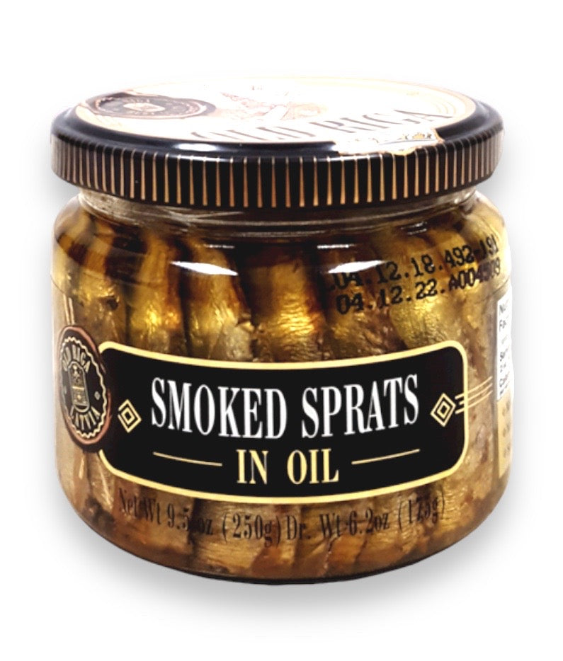 Smoked Sprats in Oil - Old Riga - 250g