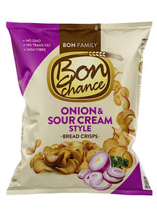 Onion Sour Cream Bread Crips - Bon Chance - 120g