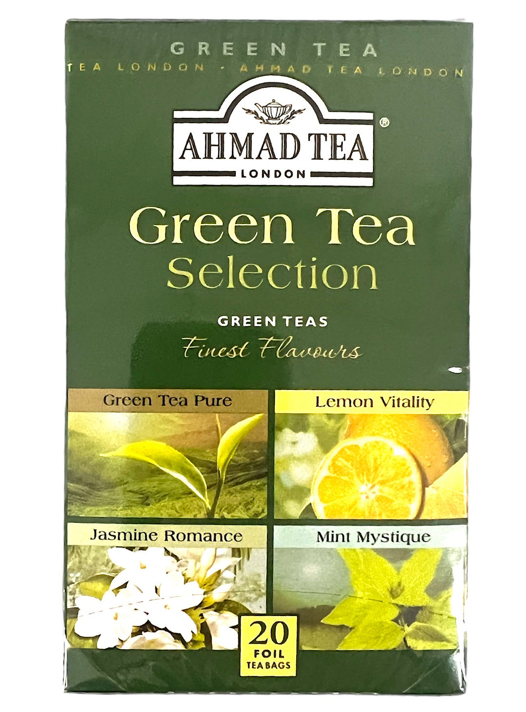 Green Tea Selection - Ahmad Tea - 20 TB