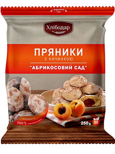 Honey Cookies with Apricot Filling - Hlebodar - 250g