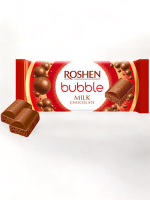 Milk Chocolate Bar Aerated - Roshen - 80g
