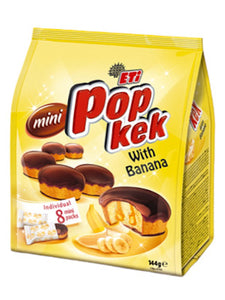 Pop Kek Mini Cakes with Banana- Eti - 144g