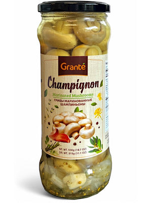 Champion marinated mushrooms- Grante -530 g/ 18.7 oz