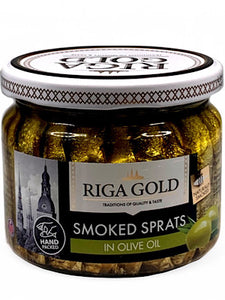 Smoked Sprats in Olive Oil - Old Riga - 270g